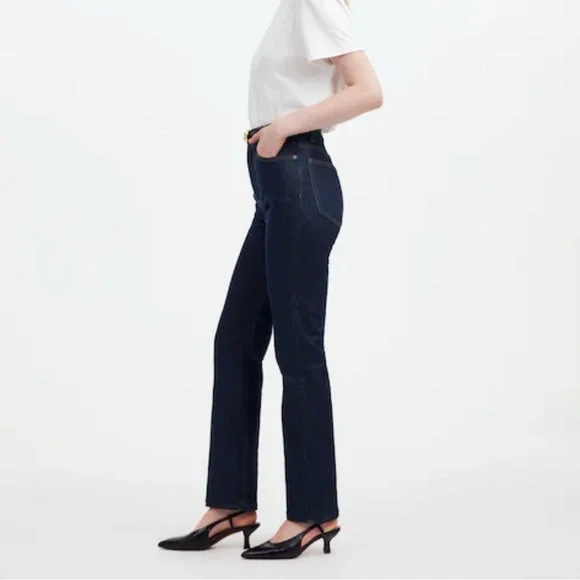 Madewell The '90s Straight Jean - Picture 3 of 7
